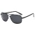 Import Wholesale Designer Trendy lentes de sol Custom Men Polarized Shades Black Male Sunglasses 2021 from China