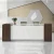 Import Wholesale Elegant Reputation MDF Office Front White Reception Desk from China