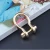 Import Wholesale Fancy Gold Chain Metal Round Hang Bag Accessories from China