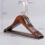 Import wholesale fashion adult clothing store non-clip vintage solid wood cloth hanger from China