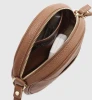 Wholesale Fashion Circle Crossbody Bag Italian Leather Young Lady Crossbody Sling Phone Purse Circle Bag Shoulder Crossbody Bag