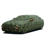 Wholesale full body waterproof pvc car cover with zipper