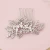 Import Wholesale Handmade Elegant Crystal Leaf Wedding Hair Accessories Bridal Hair Comb Jewelry  Headpiece from China