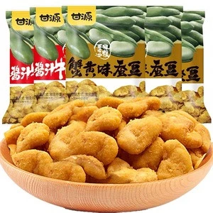 Wholesale healthy Broad bean snacks Crab-flavoured broad bean snacks a famous Chinese snack