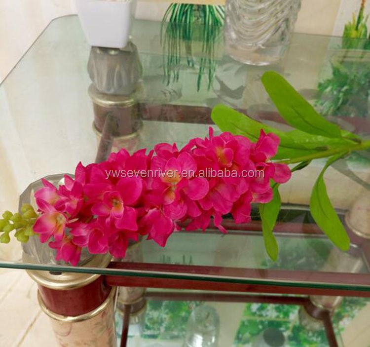 Wholesale home decorative silk artificial violet flower