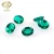 Import wholesale loose green emerald stone natural oval cut lab emerald jewelry gemstone beads from China