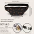 Import Wholesale medium waist bag portable waterproof fanny pack outdoor customize adjustable belt bag from China