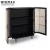 Import Wholesale metal leg design modern solid wood storage closet rattan weaving living room cabinet from China
