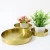 Import Wholesale Nordic Gold Round Tray Metal Stainless Steel Fruit Storage Plate Decoration Plate from China