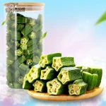 Wholesale Okra Chips Vegetable Casual Snacks Sliced Okra
