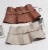 Wholesale pleated detachable belt PU leather waist closure with dress shirt waistband
