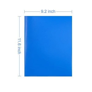 Wholesale PP material A4 Twin Pocket Report Cover Prong File