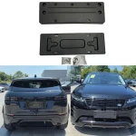 Wholesale Price Factory License Plate Front Bumper Car Mounting Holder License Plate Cover License Frame For Land Rover Evoque