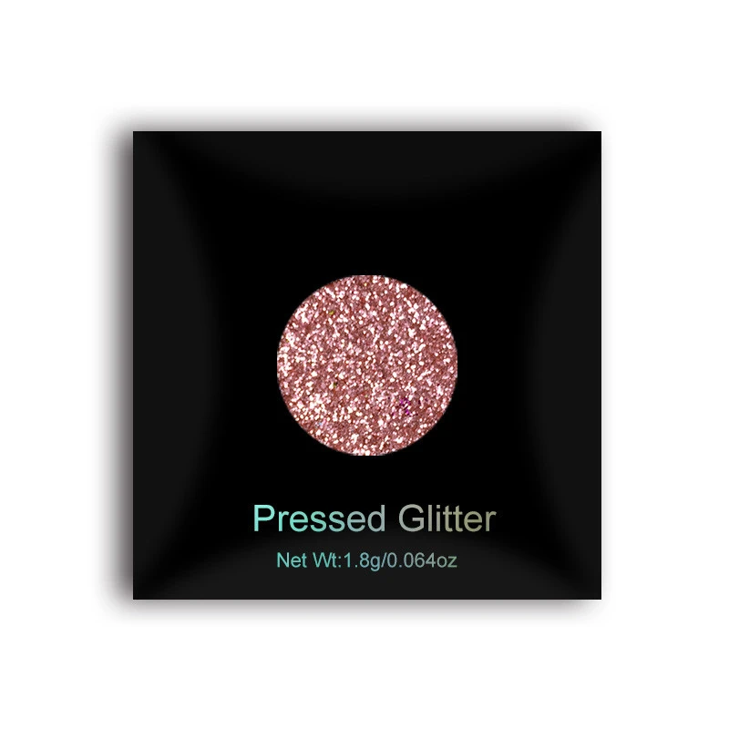 wholesale Private Label  Cosmetics no brand makeup Pressed Glitter Eyeshadow