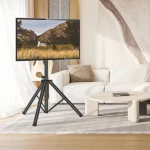 Wholesale Professional Flexible Tilting TV Mount Tripod TV Stand, Portable Monitor Display Foldable Mount Stand for 32-75 Inch