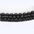 Import Wholesale Tier-5A 4-20mm Lava Stone Supplier Bulk Sale Natural Stone Volcanic Round Black Lava Beads for Jewelry Making from China