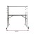 Import Wholesale Top Quality Heavy Duty Portable Aluminium Mobile Frame Scaffolding for Sale from China
