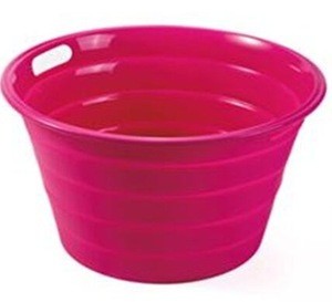 Wholesale USSE portable eco-friendly high quality outdoor camping and traveling 10L silicone folding bucket