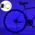 Import Wholesale Waterproof Bright 20-LED bike accessories LED Colorful Wheel Lights Multicolored bicycle wheel String lights from China
