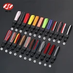 Wholesales Good Quality Ribbon zipper puller,  Printed webbing zipper sliders for zipper