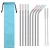 Import With Case and silicone tips Set of 8 straw stainless steel from China