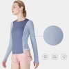 Women Breathable Quick Dry Sports Wear Running Yoga Gym Fitness Long Sleeves T-shirt
