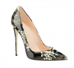 women  pointed toe high heel dress shoes pumps heel  for ladies