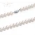 Import Womens Round 9-10mm Natural Freshwater Pearl Strand Necklace 925 Sterling Silver Free Shipping from China
