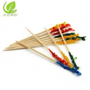 Wooden Cocktail flag toothpick Party Disposable tooth pick