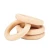 Import Wooden Rings Circle Crafts For Ring Pendant and Connectors Jewelry Making from China