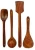 Import Wooden Serving and Cooking Spoon Kitchen Utensil - Set of 6  Handicraft Handmade India from India