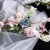 Import Wreath Veils handmade Flower Wedding Headdress Bridal White Tiara Pearl Headpiece Bride Veil Married Hair Accessories Hair Band from China