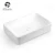 Import XDL-D1347 Brand new cheap price counter top white single hole ceramic indoor bathroom wash basin sizes from China