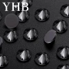 YHB Brand Rhinestones Hot Fix Glass Stones Crystal Point Back Rhinestones