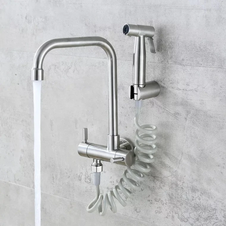 YL54 bidet faucets sus 304 bathroom shower tap bidet toilet sprayer bidet washer mixer muslim shower