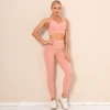 Yoga Set 2021 Hot Sale High Stretchy Quick-dry Sport Wear Fitness Gym Yoga Wear Suits Set