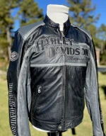 Harley Davidson Men’s CLASSIC CRUISER Leather Jacket Motorcycle Leather Jacket