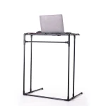 Metal laptop table Mouzer Cooler with fan. Laptop stand-table with active cooling.