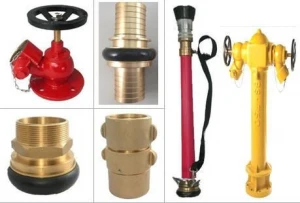 fire coupling; fire hydrant; fire nozzle, fire adaptor, fire hose reel