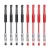 Import Custom Logo Promotional Plastic Neutral Pens Red Black Blue Student Gel Pen Set from China