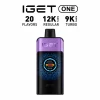 Bulk Wholesale IGET One 12000 Puffs Premium Therapeutic Vape Australia Global Bulk Stock Ready