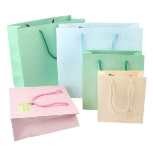 Customized perfume packaging Paper shopping bag