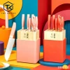 topknivesllc Kitchen Knife Set with Countertop Storage Block - TKKIT-710744784230