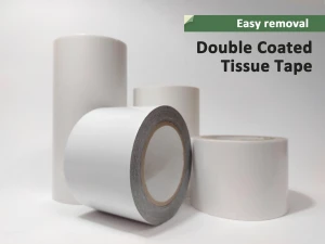 Clean Removal Double Coated Tissue Tape, non woven tape