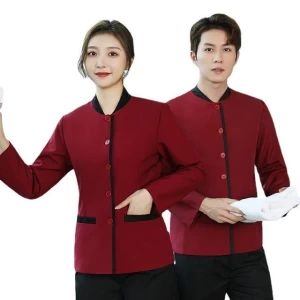 Factory wholesale supply OEM Housekeeping Uniform Hotel Salon House Cleaning Staff Uniforms