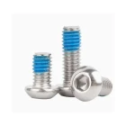 ISO7380 SS304 Stainless Steel Hexagon Socket Button Head Screws M1.6 M2 M2.5 M3 M4 Thread Locking Screw