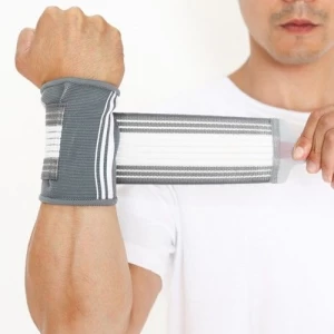 Bodybuilding Power Lifting Wrist Supports Assist Straps Grip Wrap Strength Weightlifting Gym Wristband Wrist