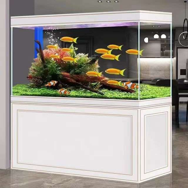 Buy Rectangular Aquarium Led Light Cycle Filter Floating Lid Fish Tank ...