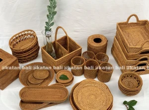 Rattan Bag, Tableware, Handicraft & Furniture