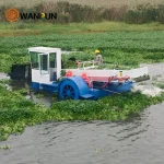Aquatic Weed Harvester River Lake Water Grass Cutting Collecting Boat